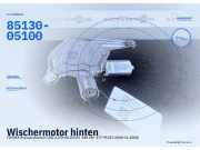 Wischermotor hinten TOYOTA Avensis Kombi (T25) 85130-05100