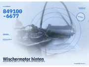 Wischermotor hinten MAZDA 626 IV (GE) 849100-6677