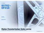 Motor Fensterheber links vorne TOYOTA Yaris Liftback (P9) 85702-0F010