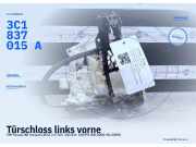 Türschloss links vorne VW Passat B6 Variant (3C5) 3C1837015B 3C1837015A