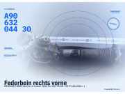 Federbein rechts vorne MERCEDES-BENZ Sprinter 3t Kasten (906) A9063204430