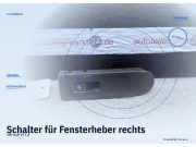 Schalter für Fensterheber rechts VW Golf VI (5K1)