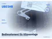 Bedienelement für Klimaanlage MAZDA 323 S V (BA) UBE5HB