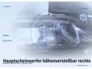Hauptscheinwerfer höhenverstellbar rechts RENAULT 19 II (X 53)