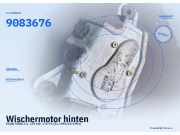 Wischermotor hinten SAAB 9000 9083676