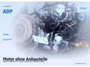 Motor ohne Anbauteile AUDI A4 (8D, B5) ADP