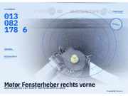 Motor Fensterheber rechts vorne AUDI A4 (8D, B5) 0130821786