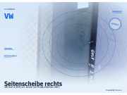 Seitenscheibe rechts VW Golf II (19E) VW