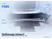 Stoßstange hinten FORD Fiesta V (JH, JD) FORD