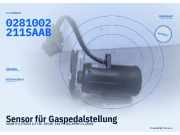 Sensor für Gaspedalstellung SAAB 9-3 (YS3D) 0281002211 SAAB