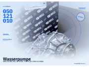 Wasserpumpe AUDI A4 (8D, B5) 050121010