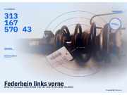 Federbein links vorne BMW 3er Compact (E46) 31316757043