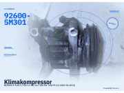 Klimakompressor NISSAN X-Trail I (T30) 926005M30A 92600-5M301