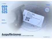 Auspuffkrümmer AUDI A6 Avant (4F) 059131525