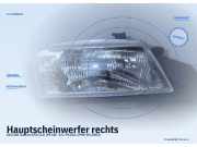 Hauptscheinwerfer rechts SUZUKI Baleno (EG)