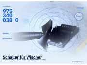 Schalter für Wischer PEUGEOT 405 I (15 B) 9753400380