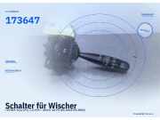 Schalter für Wischer TOYOTA Yaris (P1) 173647