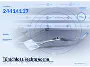 Türschloss rechts vorne OPEL Astra G Caravan (T98) 24444016 24414117