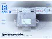 Spannungswandler SKODA Octavia II Kombi (1Z) 8K0959663G