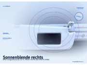 Sonnenblende rechts OPEL Omega B Caravan