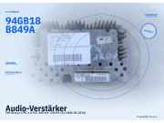 Audio-Verstärker VW Sharan (7M) 94GB18B849A