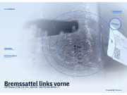 Bremssattel links vorne VW Sharan (7N)