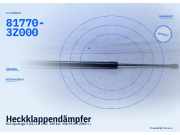 Heckklappendämpfer KIA Sportage 3 (SL) 81770-3Z000