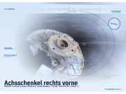 Achsschenkel rechts vorne SMART Fortwo Coupe (451)