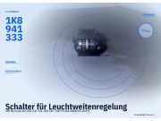 Schalter für Leuchtweitenregelung VW Scirocco III (13) 1K8941333