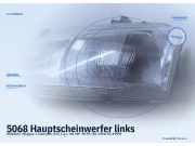 Hauptscheinwerfer links RENAULT Megane I Cabriolet (EA)