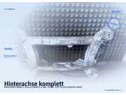 Hinterachse komplett MERCEDES-BENZ C-Klasse (W203)