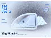 Türgriff rechts RENAULT Twingo I (C06) 8200247803