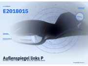 Außenspiegel links PEUGEOT 206+ (T3E) E2018015