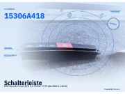 Schalterleiste FIAT Grande Punto (199) 15306A418