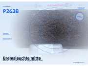 Bremsleuchte mitte MAZDA 2 (DY) P2638