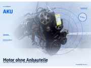Motor ohne Anbauteile VW Polo III (6N1) AKU