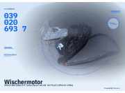 Wischermotor VOLVO 460 (464) 0390206937
