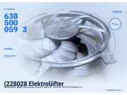 (228028 Elektrolüfter MERCEDES-BENZ Vito Kasten (W447)6385000593) 6385000593