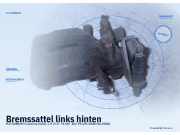 Bremssattel links hinten MITSUBISHI Carisma (DA0)