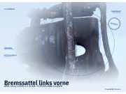 Bremssattel links vorne OPEL Corsa C (X01)