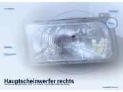 Hauptscheinwerfer rechts VW Passat B3/B4 (3A2, 35I)
