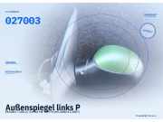 Außenspiegel links PEUGEOT 206 CC 8153LA 027003
