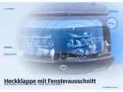 Heckklappe mit Fensterausschnitt FIAT Grande Punto (199)