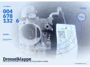 Drosselklappe FIAT Punto Van (188) 0077363298 0046781326