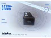 Schalter HYUNDAI Elantra (XD) 93350-2D000