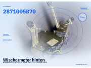 Wischermotor hinten NISSAN Micra I (K10) 2871005B70