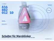 Schalter für Warnblinker MERCEDES-BENZ A-Klasse (W168) A1688201210