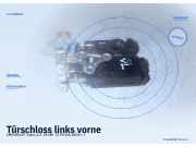 Türschloss links vorne CHEVROLET Kalos