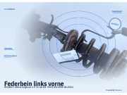 Federbein links vorne PEUGEOT 306 Schrägheck