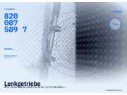 Lenkgetriebe OPEL Vivaro A Kasten (X83) 8200875897